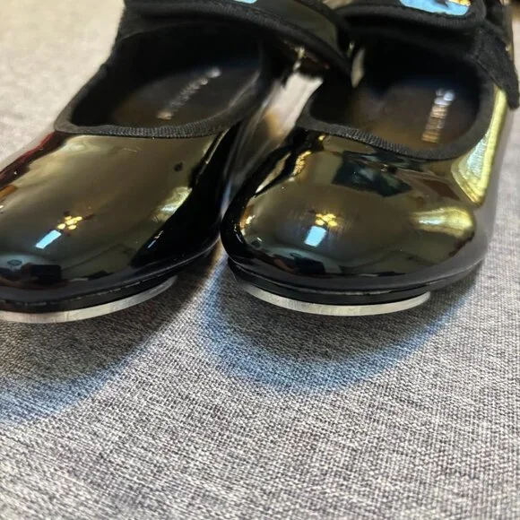 Danskin Girls' Tap Dance Shoes - Black, Size 12 - Picture 5 of 5